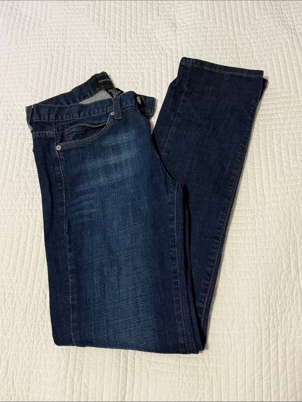 Calvin Klein Dark Wash Skinny Jeans - Size 6
